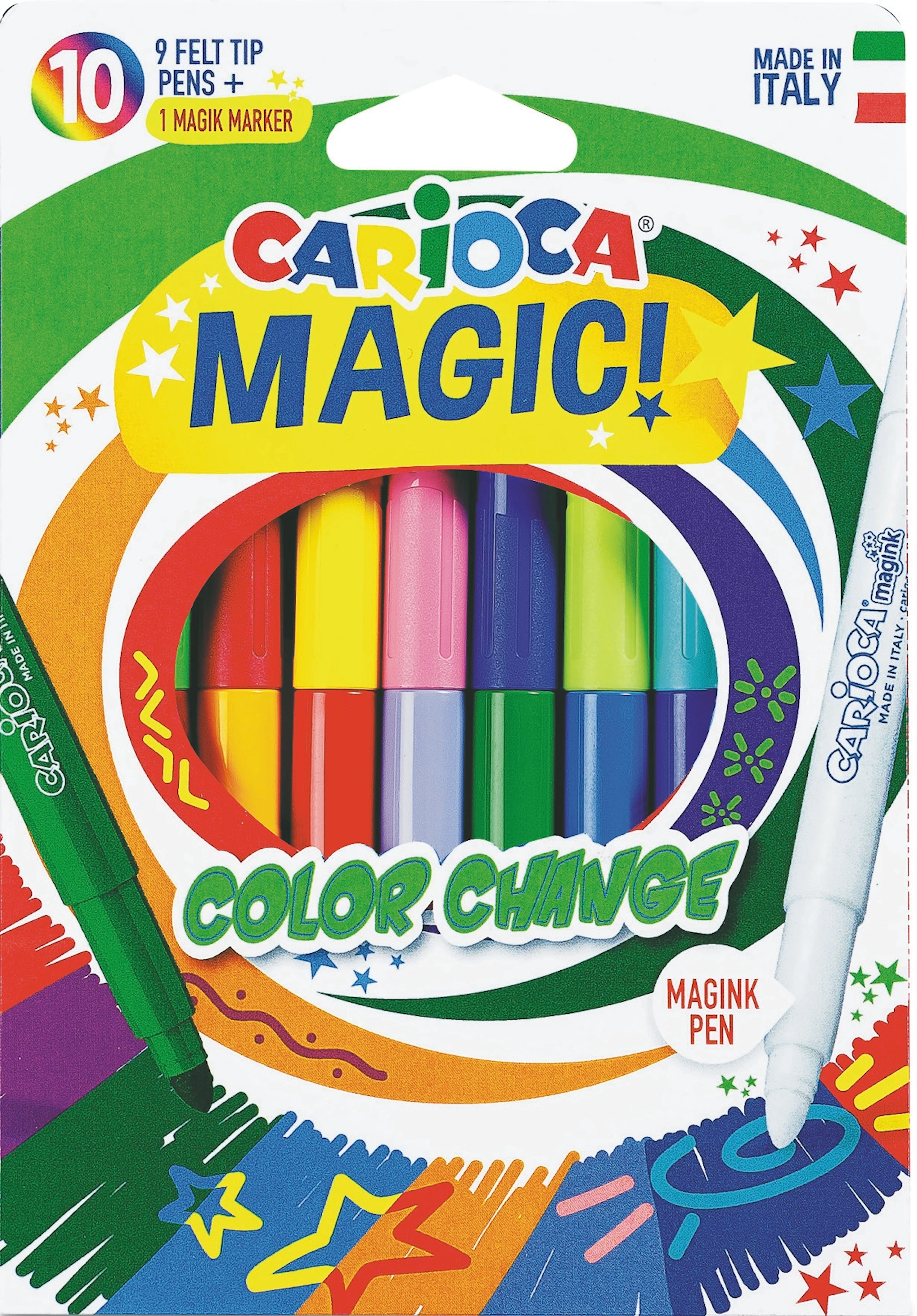 Produktbilde for Tryllepenner 10-pakning Carioca Kärnan