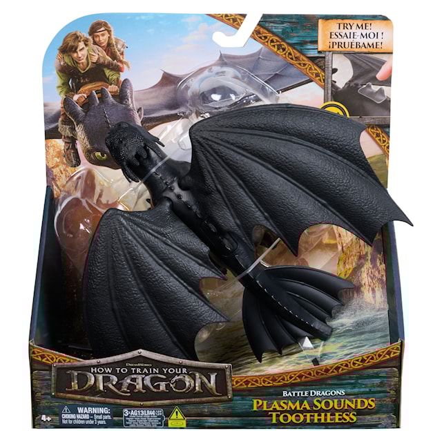 Produktbild 2 för Dragons Movie Feature Dragons Toothless/Tandlöse