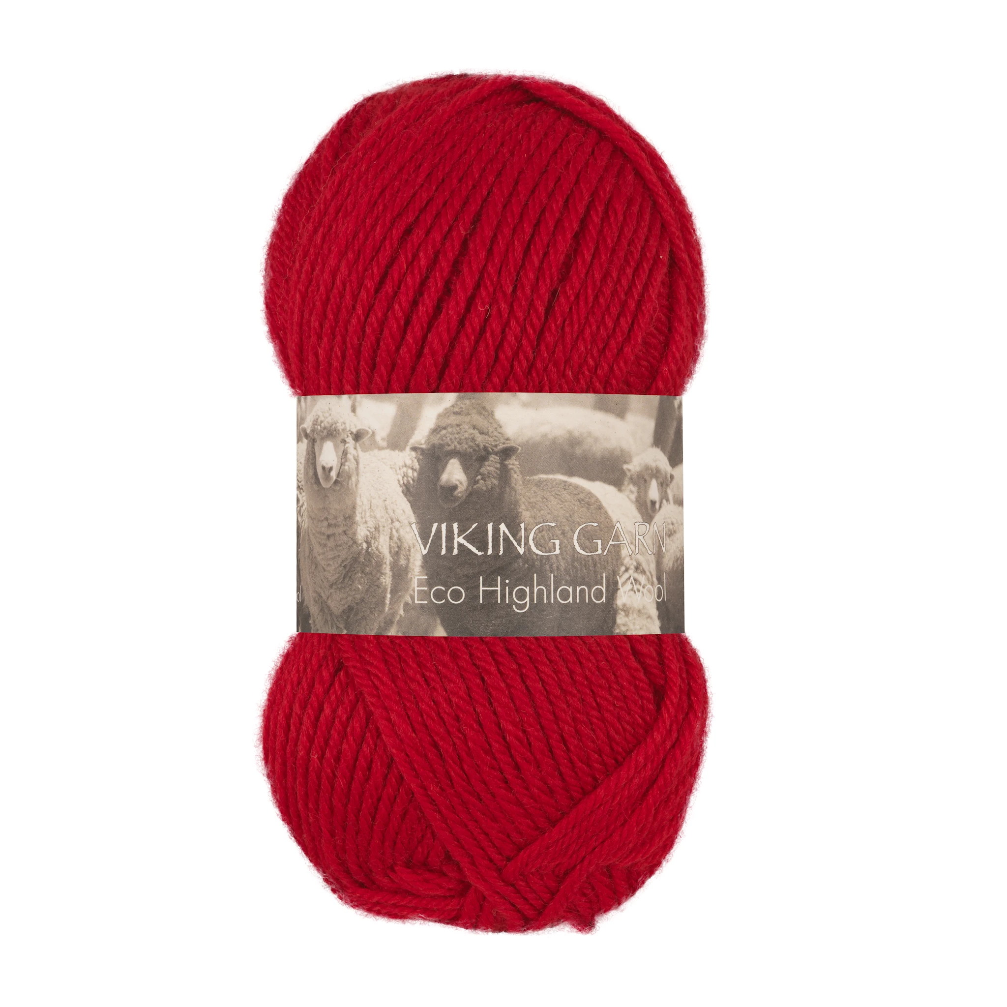 Produktbild för Eco Highland Wool Garn 50 g Viking Garn