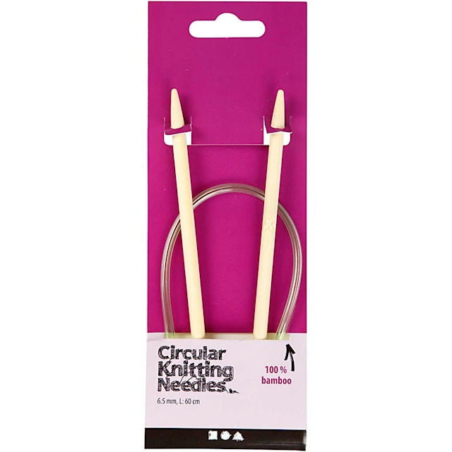 Tuotekuva 2 - Pyöröpuikot, Pit. 60 cm, koko 6,5 mm, 1 kpl