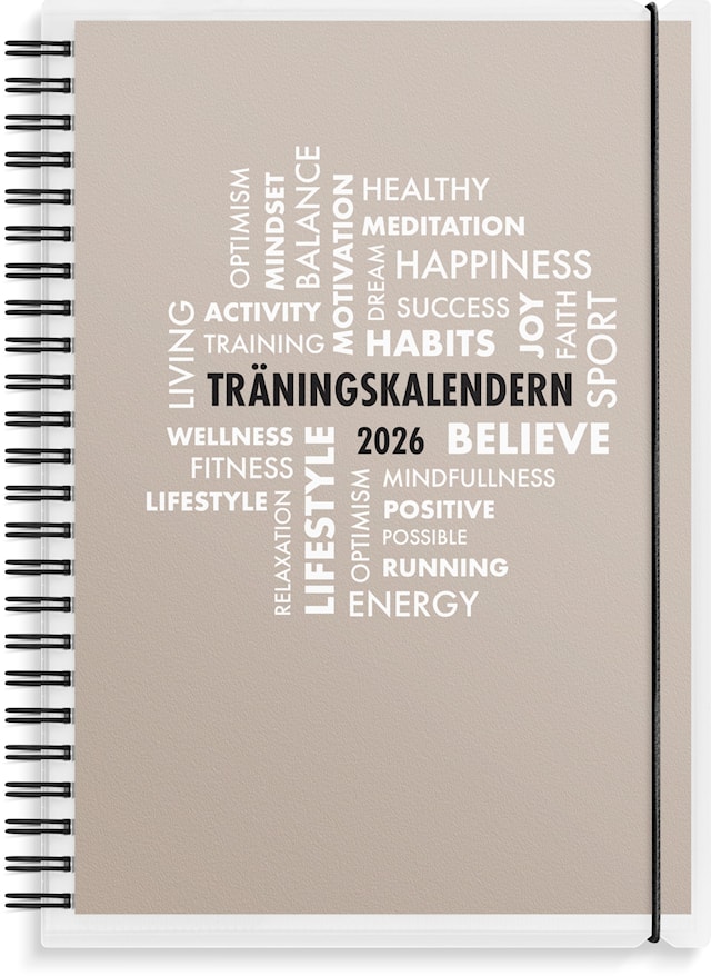 Produktbild 2 för Kalender 2026 A5 Träningskalendern 2i1 Burde