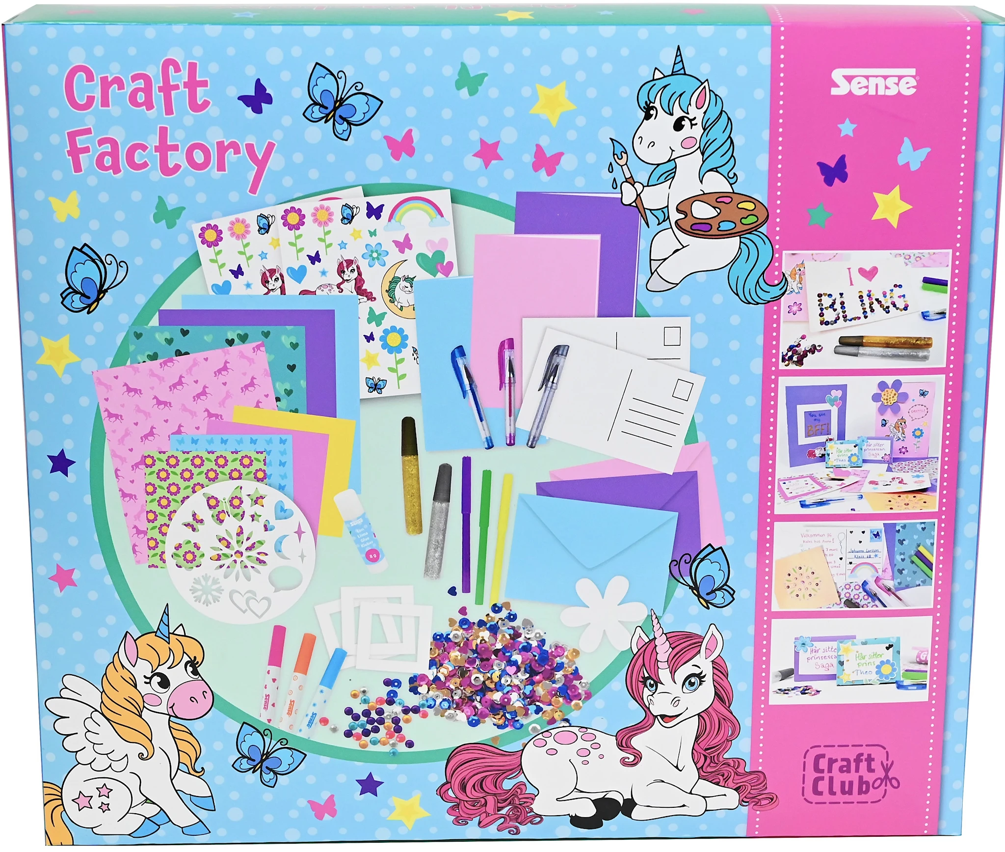 Tuotekuva ille Askartelupakkaus Sense