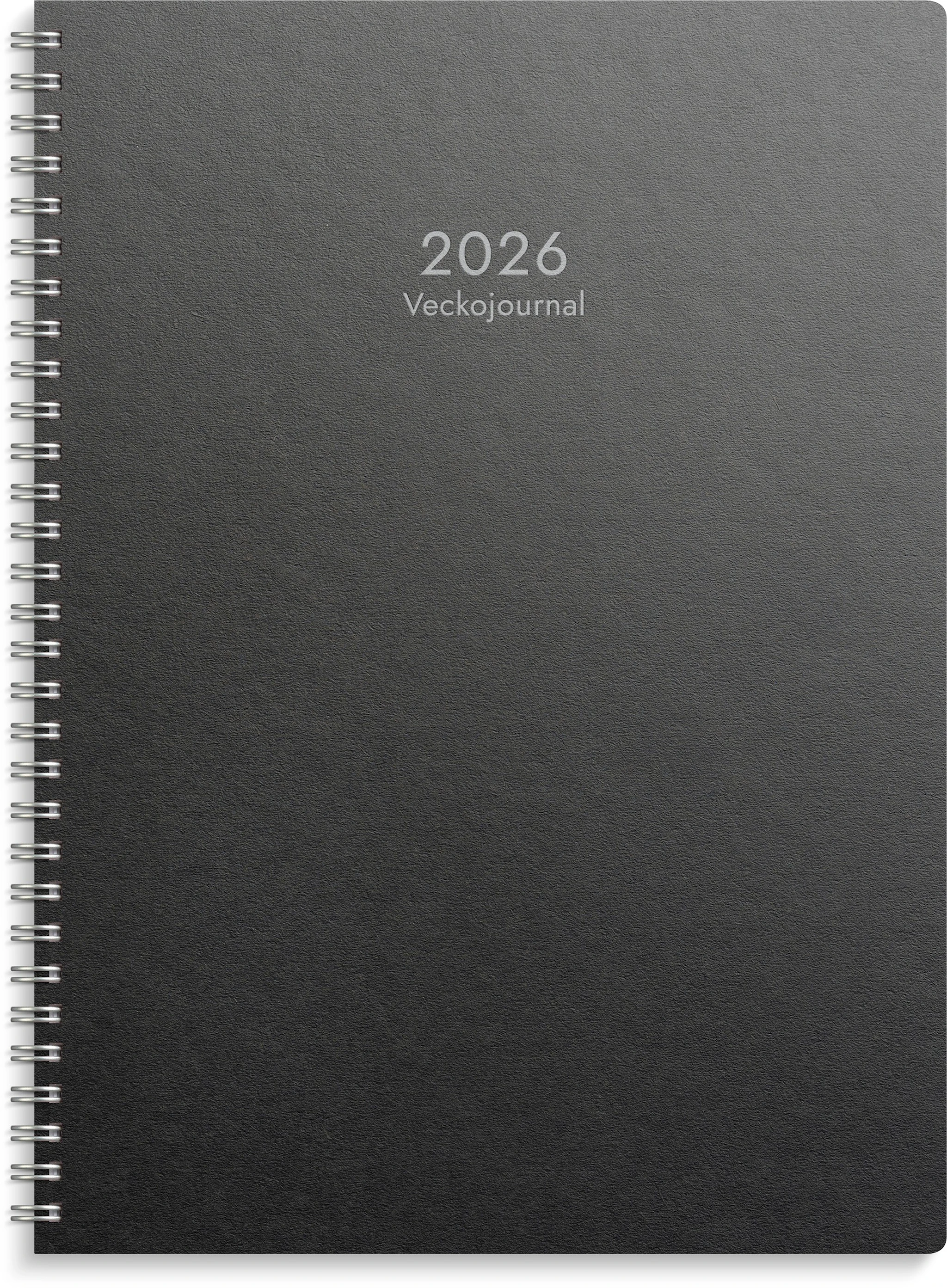 Tuotekuva ille Kalender 2026 Veckojournal Eco Line Svart Burde