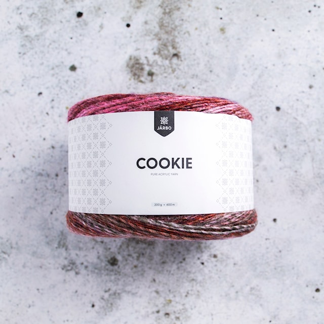 Cookie lanka akryylil 200g 200g  200g Blush (46225) Järbo