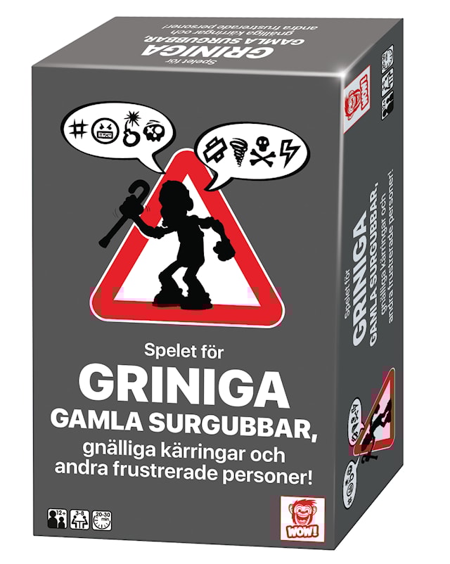 Tuotekuva 1 - Spelet för Griniga Gamla Surgubbar, gnälliga kärringar och andra frustrerade personer!, Wow (SE)
