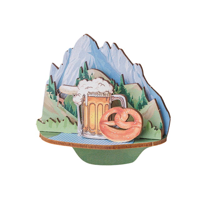 Produktbild 1 för Book Nook: DIY Magnetisk Bayersk Picknick Caratem