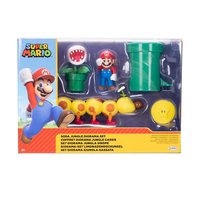 Produktbild 1 för Super Mario Diorama Set Soda Jungle