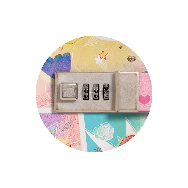 Produktbild 2 för Hemlig Dagbok Med Kodlås Djeco