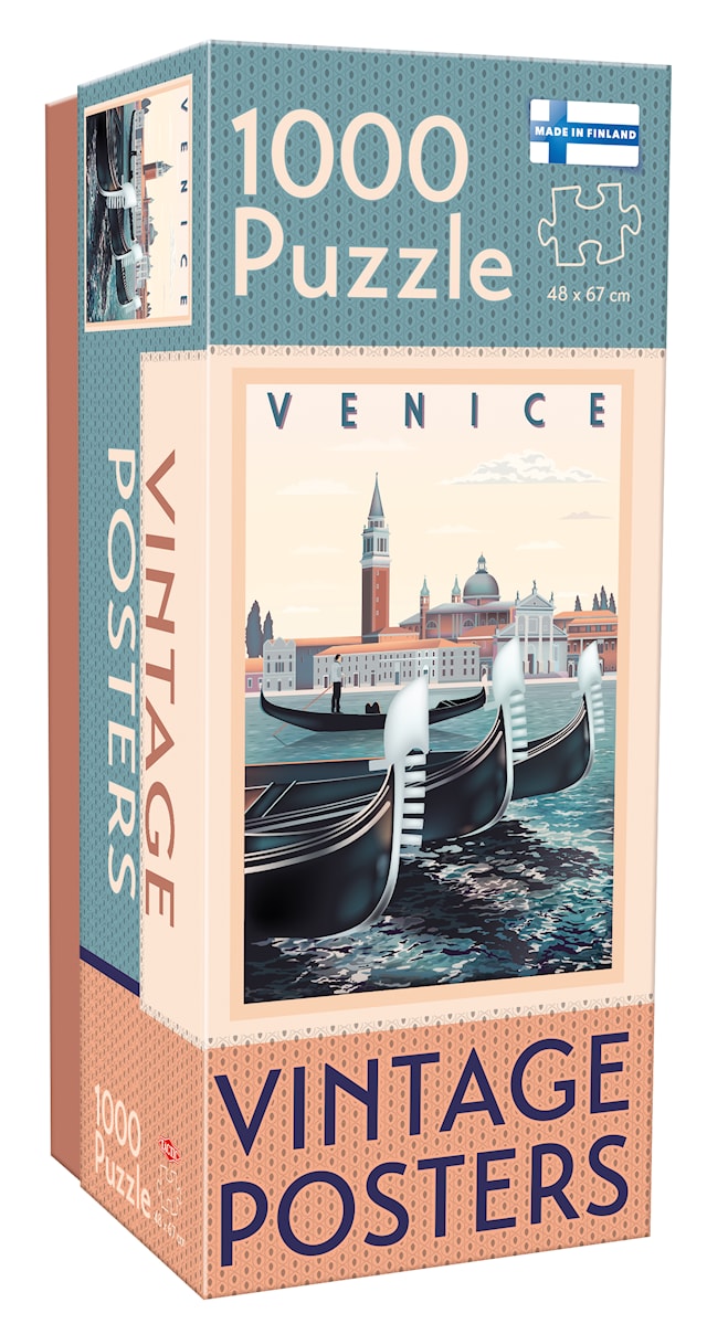 Tuotekuva 1 - 1000 palaa Vintage Venice Tactic