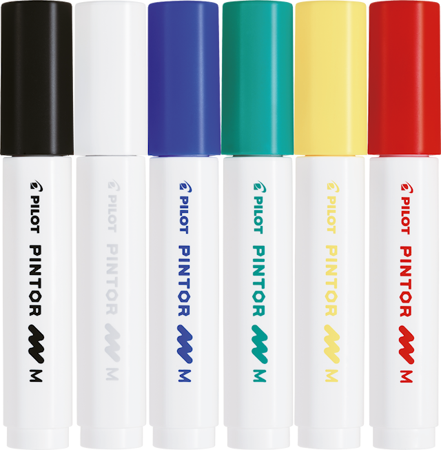 Produktbild 4 för Märkpenna Pintor Classic Mix 6-p, Pilot