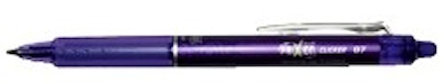 Kuulamustekynä Frixion Clicker 0,7 mm Violetti Pilot
