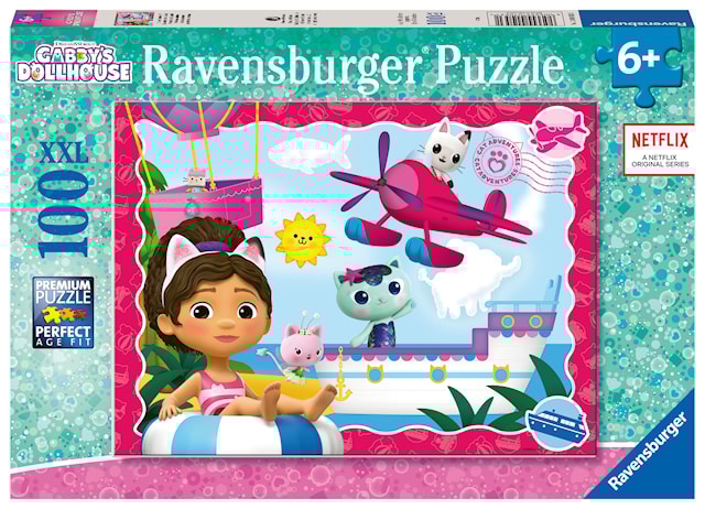 Produktbilde 1 for Puslespill Gabby's Dollhouse 100 XXL brikker, Ravensburger