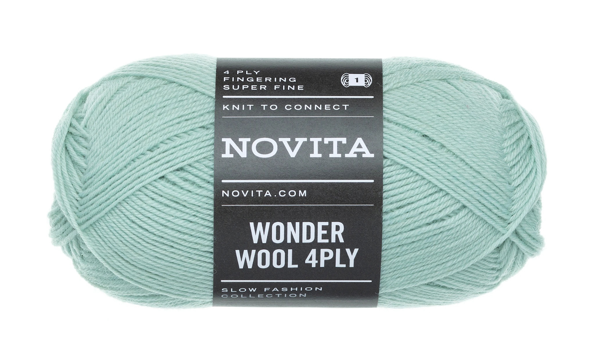 Produktbild för Wonder Wool 4PLY Garn 50g Novita