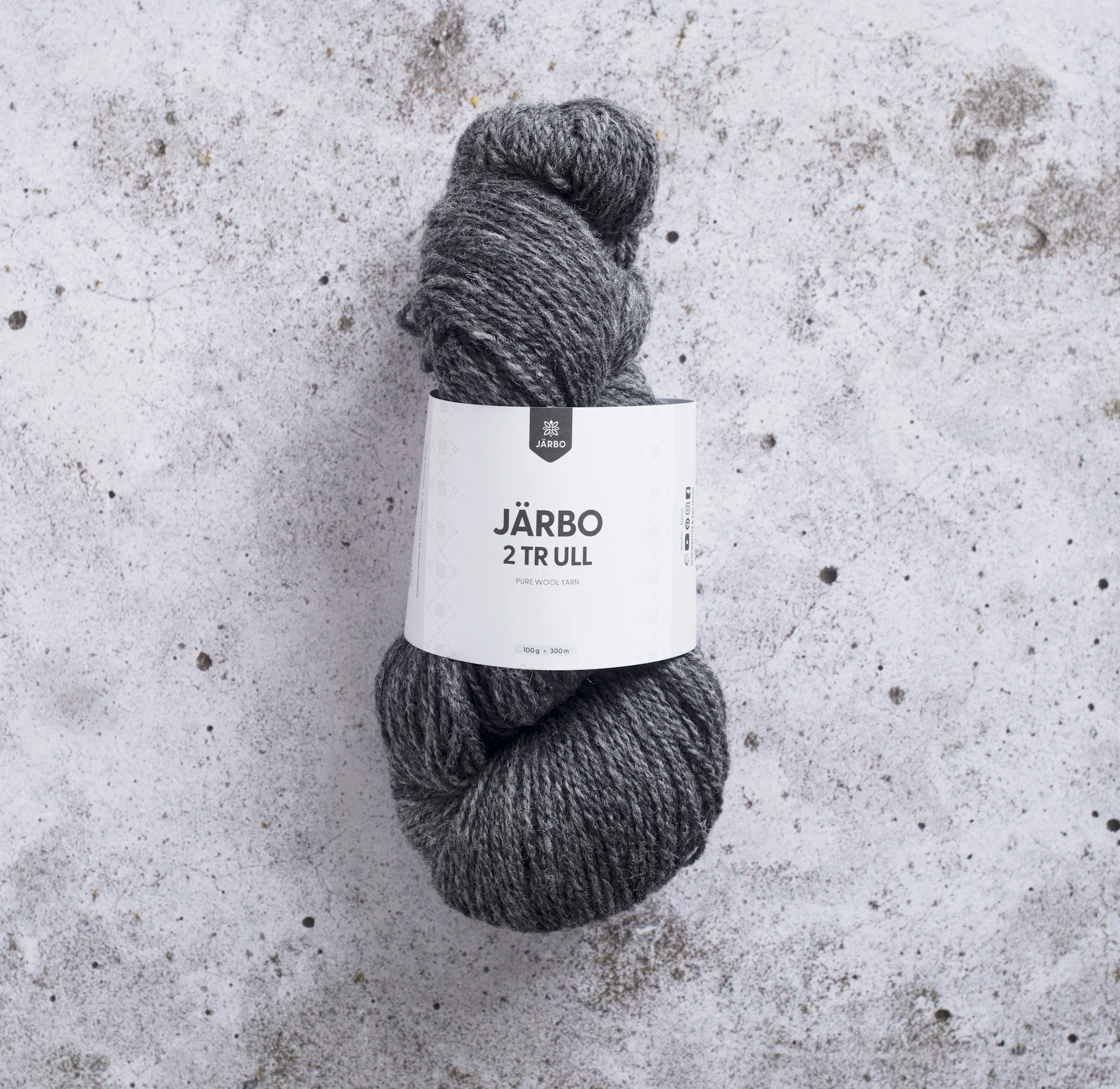 Produktbild för 2tr Ull 100 g Järbo