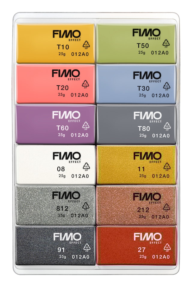 Produktbilde 3 for Fimo Modellermasse Soft Set 25g x 12-pakning
