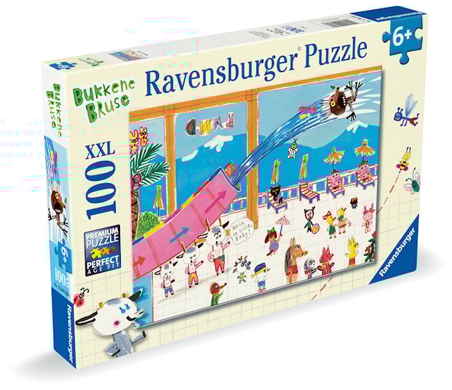 Produktbilde 2 for Puslespill Bukkene Bruse 100 brikker, Ravensburger