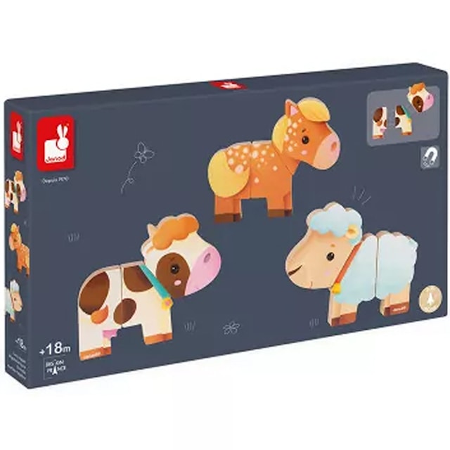 Produktbild 1 för Roliga Magneter Bondgård Janod