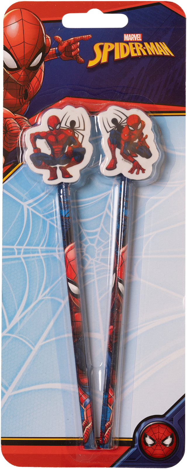 Tuotekuva 1 - Spiderman Kynät 2 kpl viskeläärillä