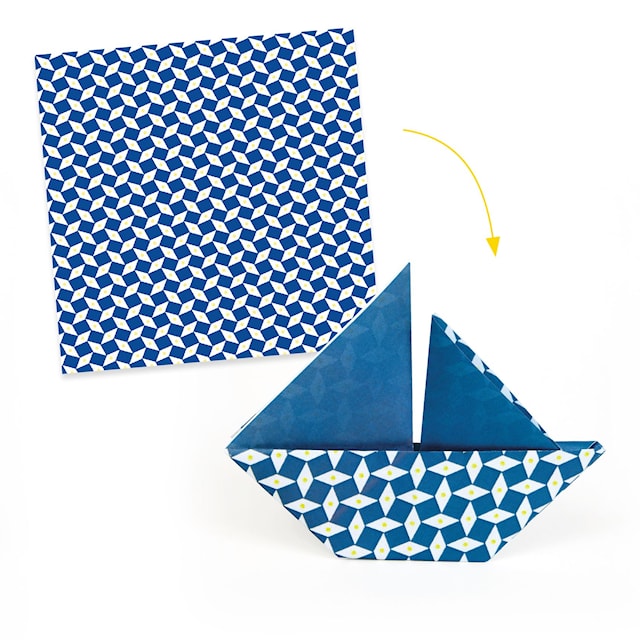 Produktbild 3 för Origami Papper 100 Sidor Djeco