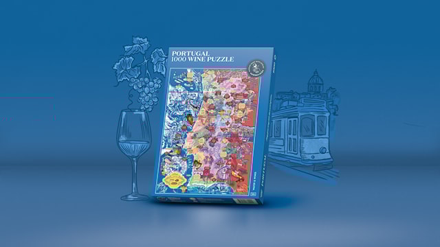 Produktbild 2 för Vinpussel - Portugal 1000 bitar, Water and Wines