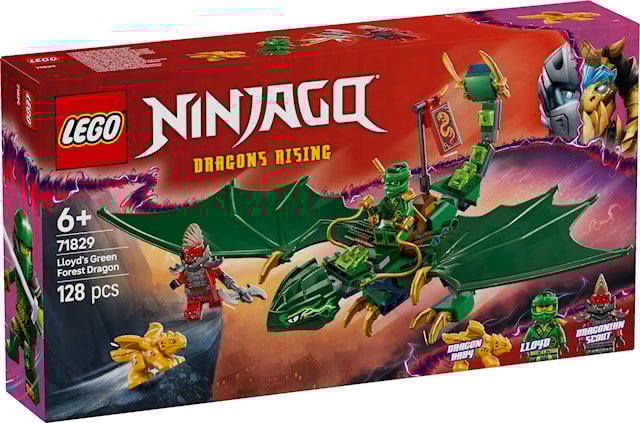 Produktbild 1 för Lloyds gröna skogsdrake LEGO® Ninjago (71829)