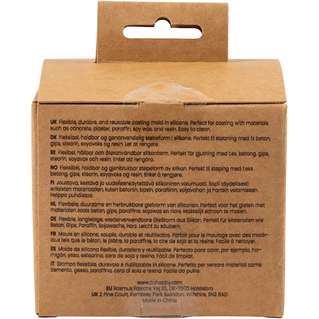 Produktbild 2 för Silikonform för gjutning bågformad höjd 8 cm Creativ Company