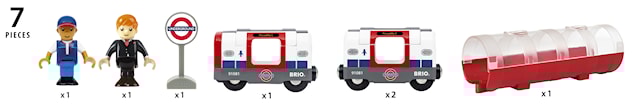 Tuotekuva 3 - London Underground World Train Brio (36085)