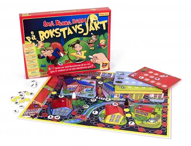 Produktbild 2 för Små kloka barn på Bokstavsjakt, ALF (SE)