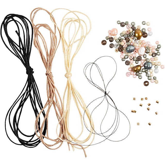 Tuotekuva 4 - Askartelusetti Mini Koruaskartelu, Rannekoru lukolla, 1 pkk/ 1 pkt