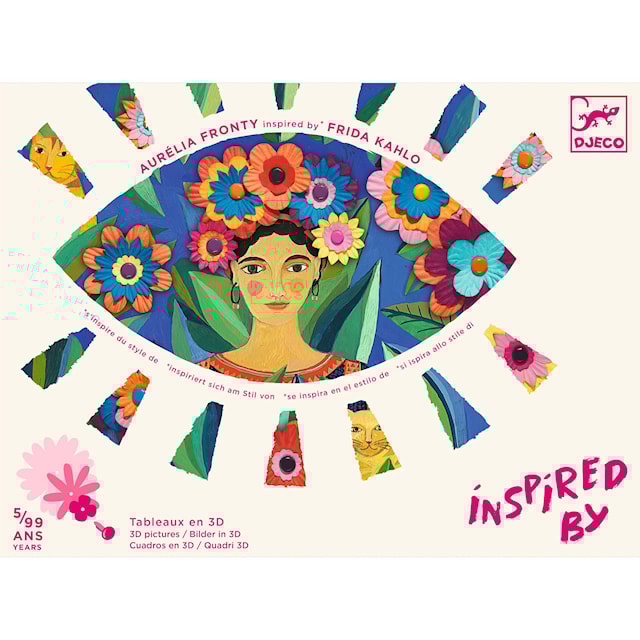 Produktbilde 4 for Skap og håndverk med inspirasjon fra Frida Kahlo Djeco