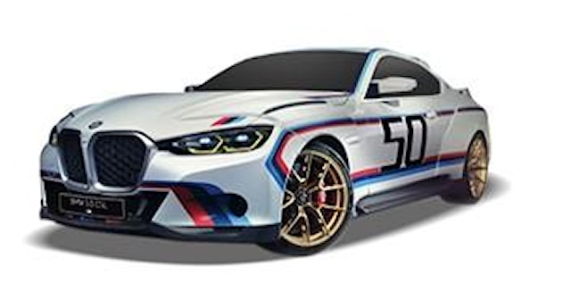 Produktbilde 1 for R/C 1:24 BMW 3.0 CSL Hvit Rastar