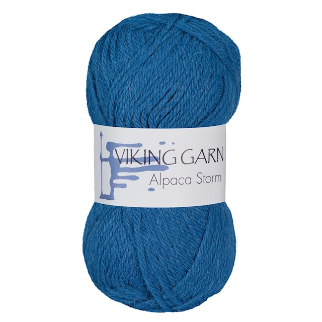 Alpaca Storm 50 g ruiskukansininen Viking Garn
