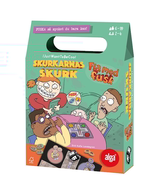 Produktbild 1 för Fia med fusk - Skurkarnas skurk, Alga (SE)