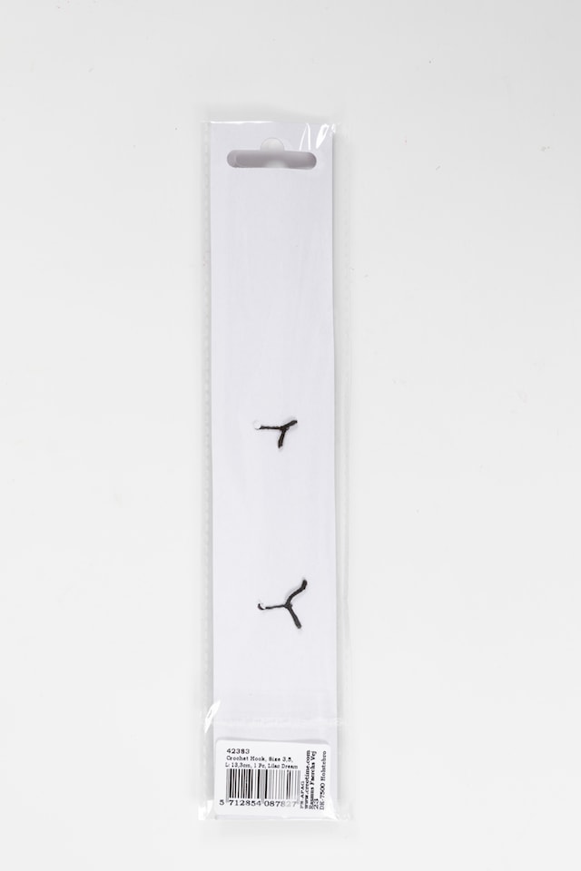 Tuotekuva 4 - Virkkuukoukku, nro 3,5, Pit. 13,3 cm, koko 3,5 mm, vaaleanvioletti, 1 kpl