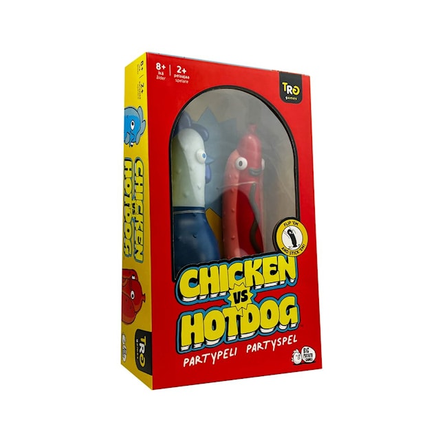 Produktbild 2 för Chicken Vs Hotdog Partyspel (SE/FI)