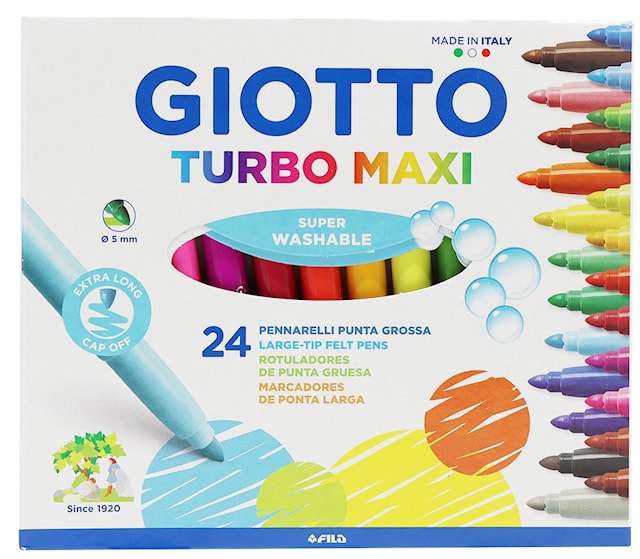 Produktbilde 1 for Marker Pens Extra Thick 24 pcs Giotto