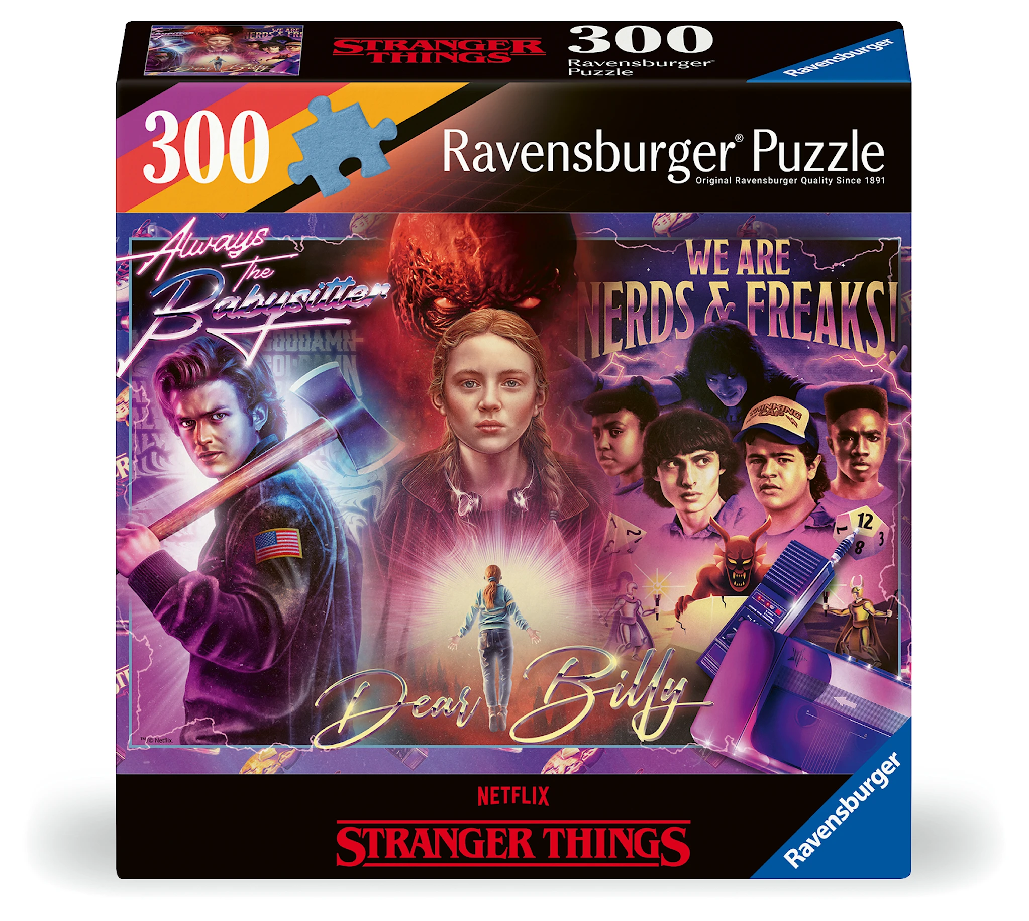Produktbilde for Pussel Stranger Things 300 bitar, Ravensburger