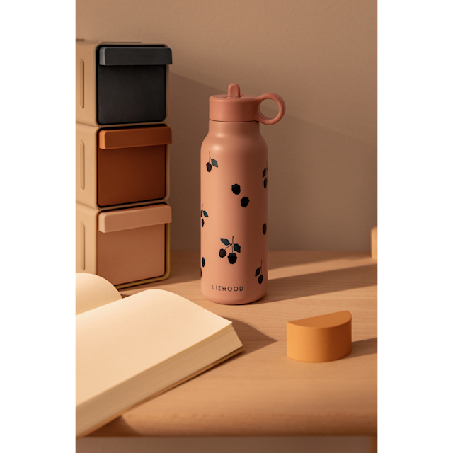 Produktbild 3 för Falk Vattenflaska 350 ml Berry/Pale Tuscany Liewood