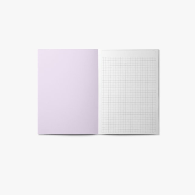 Produktbild 3 för Skrivhäfte A6 Rutigt Cherry Blossom Yellow 64 sidor Cedon