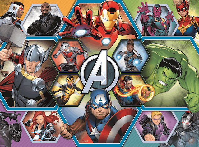 Produktbild 2 för Marvel Avengers Pussel 100 bitar, Ravensburger