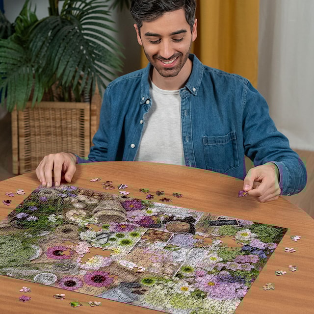 Produktbild 2 för Pussel Magnificent Flower Love 1000 bitar, Ravensburger