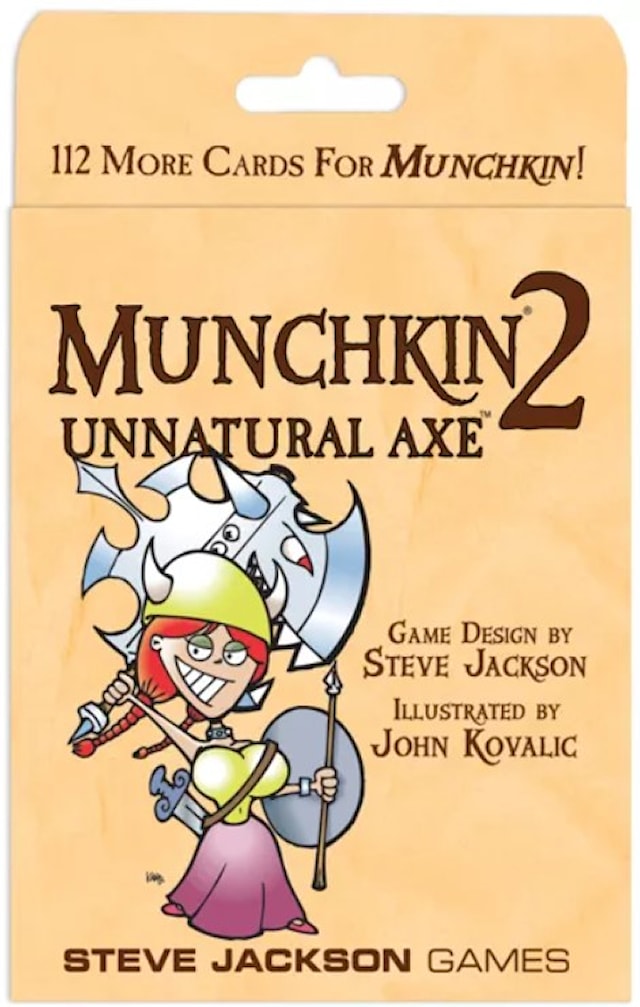 Munchkin 2 Unnatural Axe (lisäosa) (EN)