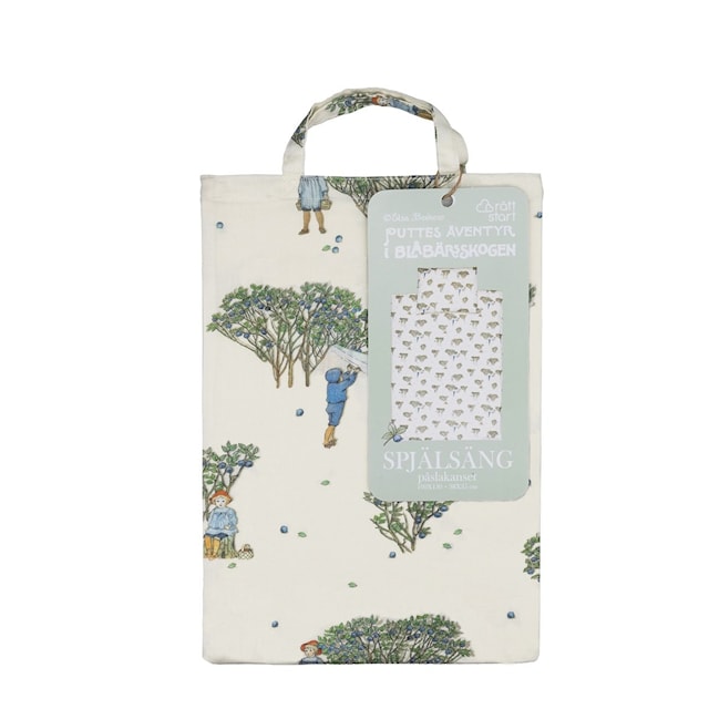 Produktbilde 1 for Putte i Blåbærskogen Dynetrekksett Sprinkelseng Rätt Start