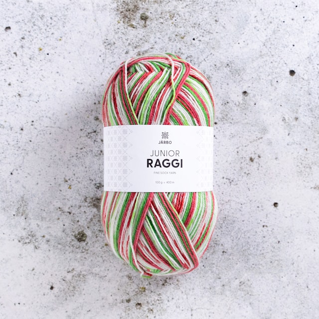 Produktbilde 1 for Junior Raggi Ullmiks 100g Jingle Bell Rock (68455) Järbo