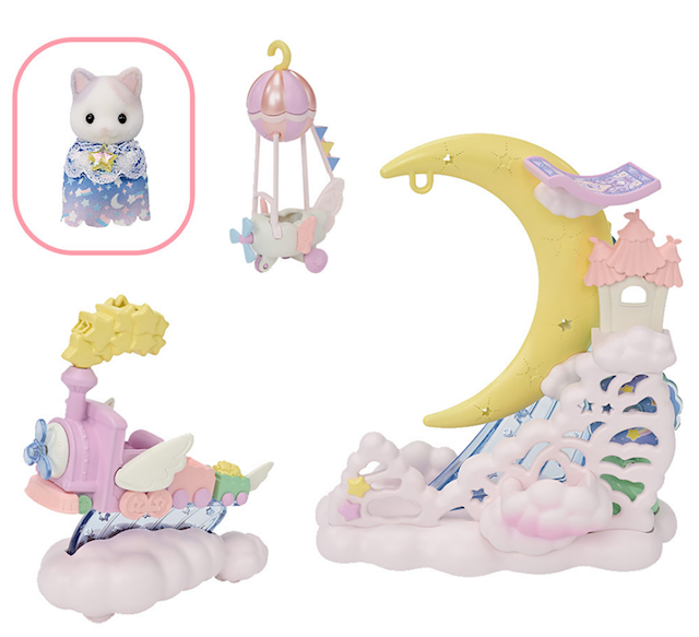 Tuotekuva 3 - Leijuva Kuu-juna Sylvanian Families