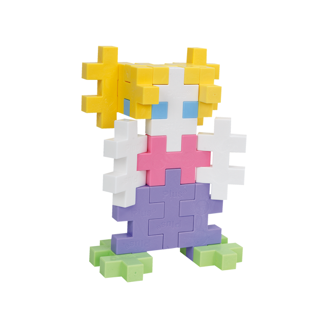 Produktbild 2 för BIG Pastel, 15 delar, Plus Plus