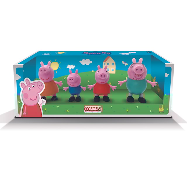 Peppa Gris Familj 4-Pack Comansi
