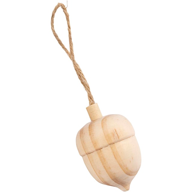 Produktbilde 2 for Eikenøtt, H: 4 cm, dia. 3 cm, 1 stk.