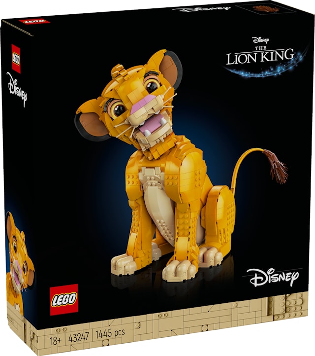 Produktbilde 1 for Løvenes konge, Simba, som ung LEGO® Disney Classic (43247)