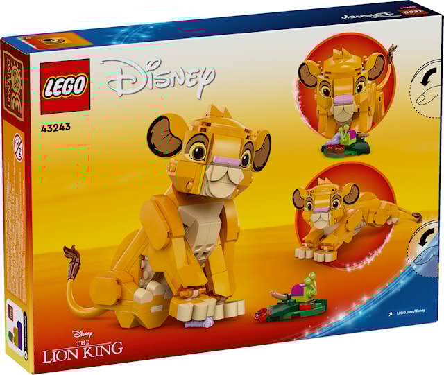 Produktbild 3 för Lejonungen Simba LEGO® Disney Classic (43243)